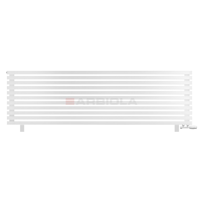 Arbiola Gorizont Ritmo VZ 2200-40-11 секций белый горизонтальный радиатор c нижним подключением (на ножках) Arbiola Gorizont Ritmo VZ 2200-40-11 секций белый горизонтальный радиатор c нижним подключением (на ножках)