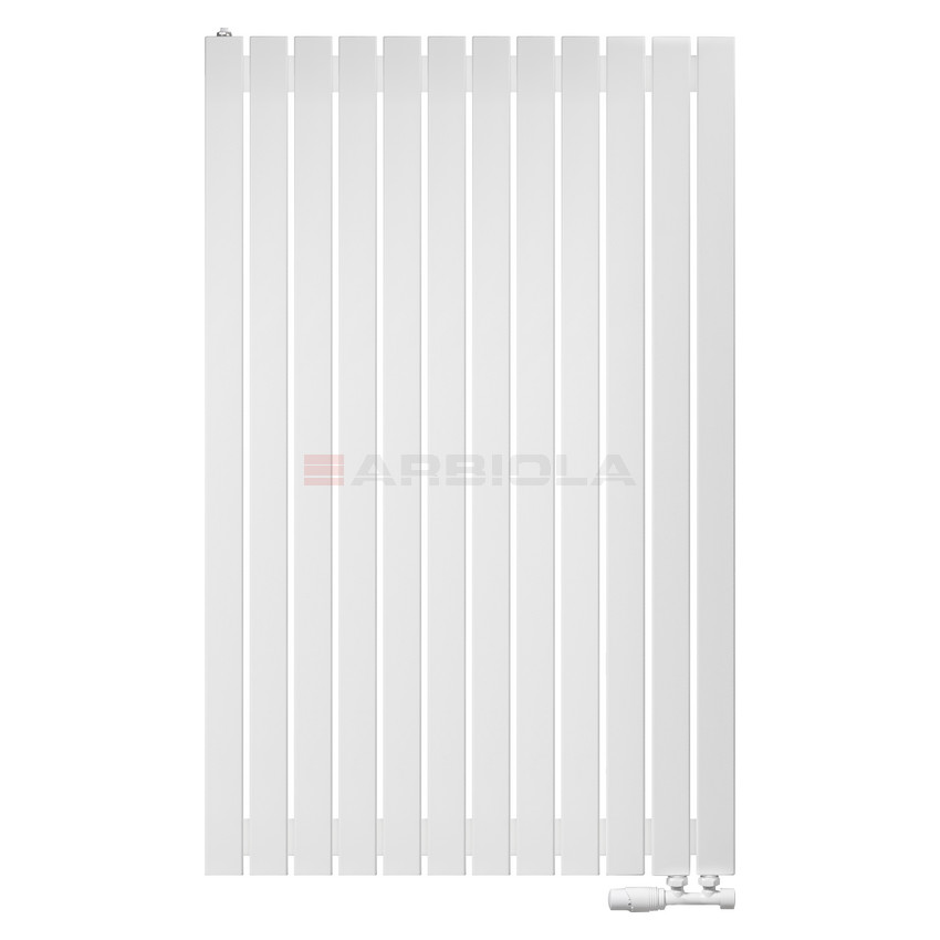 Arbiola Liner V 1000-36-12 секции белый вертикальный радиатор c нижним подключением
