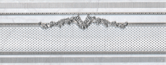El Molino Levante Plata Perla Cenefa 8x30 см Бордюр El Molino Levante Plata Perla Cenefa 8x30 см Бордюр