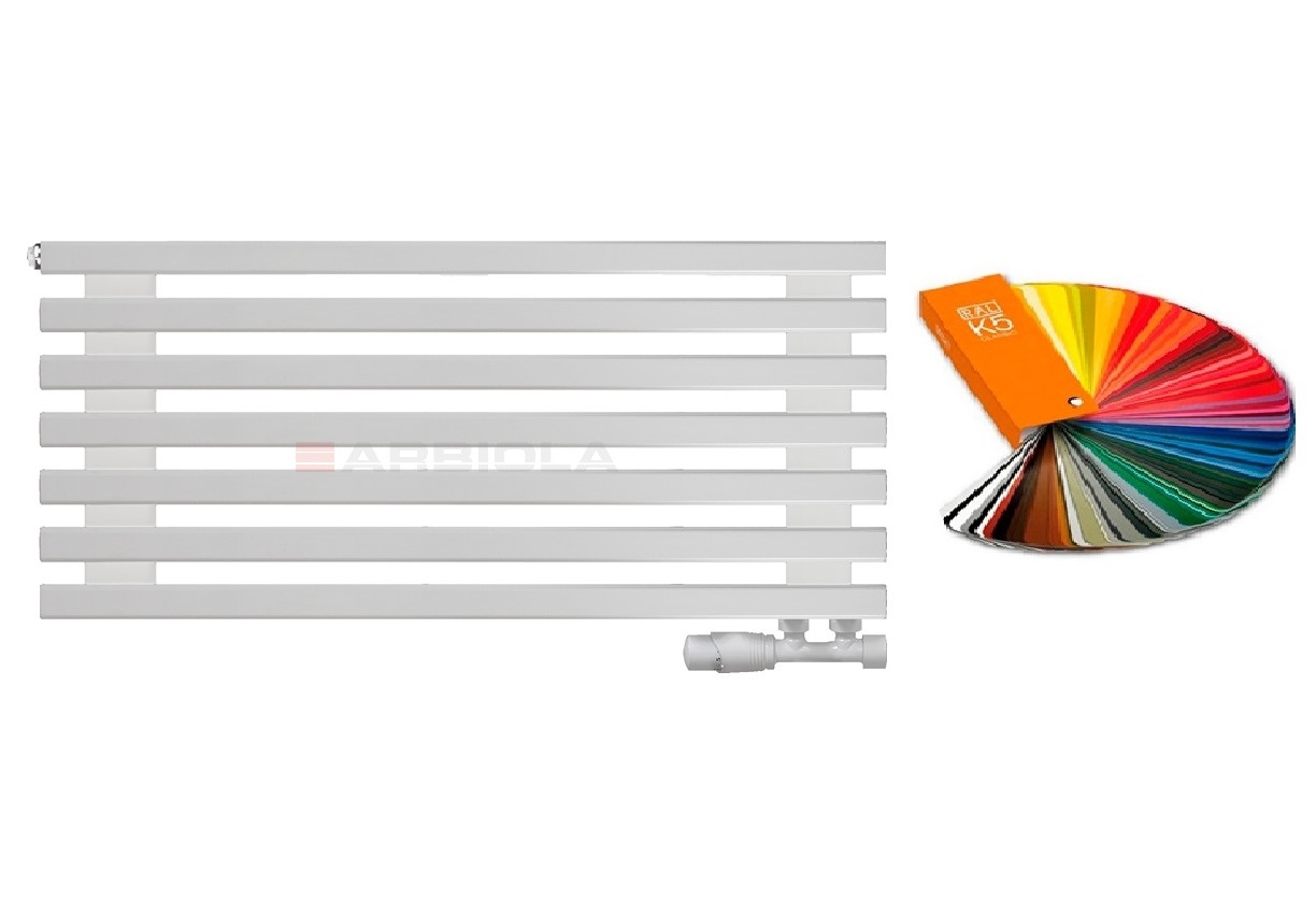Arbiola Gorizont Compact V 1000-63-07 секции цветной горизонтальный радиатор c нижним подключением Arbiola Gorizont Compact V 1000-63-07 секции цветной горизонтальный радиатор c нижним подключением