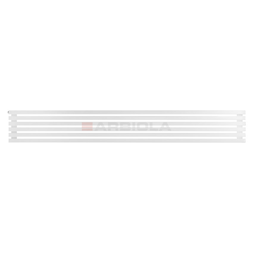 Arbiola Gorizont Ritmo H 2500-40-06 секций белый горизонтальный радиатор c боковым подключением