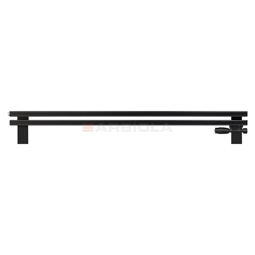Arbiola Gorizont Compact VZ 1200-63-02 секции черный горизонтальный радиатор c нижним подключением с ножками Arbiola Gorizont Compact VZ 1200-63-02 секции черный горизонтальный радиатор c нижним подключением с ножками