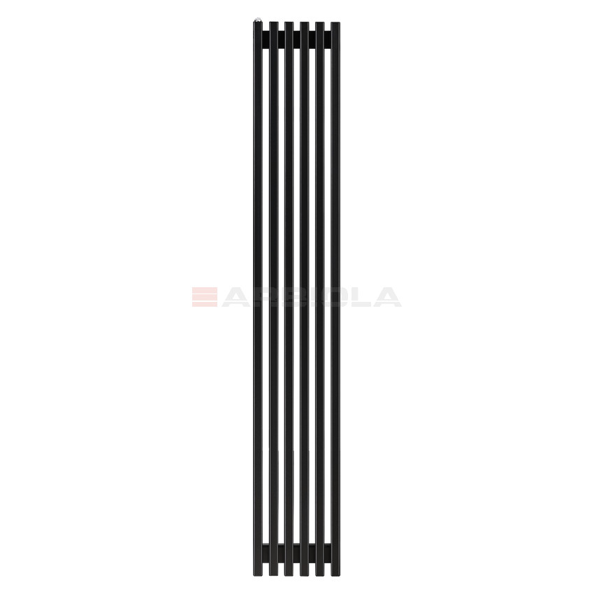 Arbiola Compact H 1500-63-06 секции черный вертикальный радиатор c боковым подключением Arbiola Compact H 1500-63-06 секции черный вертикальный радиатор c боковым подключением