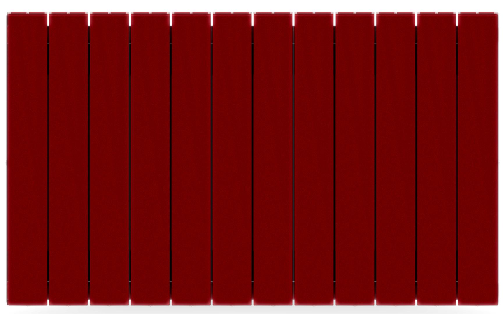 Rifar Supremo 500 - 12 секции Бордо биметаллический секционный радиатор