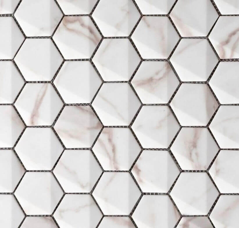 Grespania Marmorea Hexagonal Calacata 30х30 см Мозаика Grespania Marmorea Hexagonal Calacata 30х30 см Мозаика