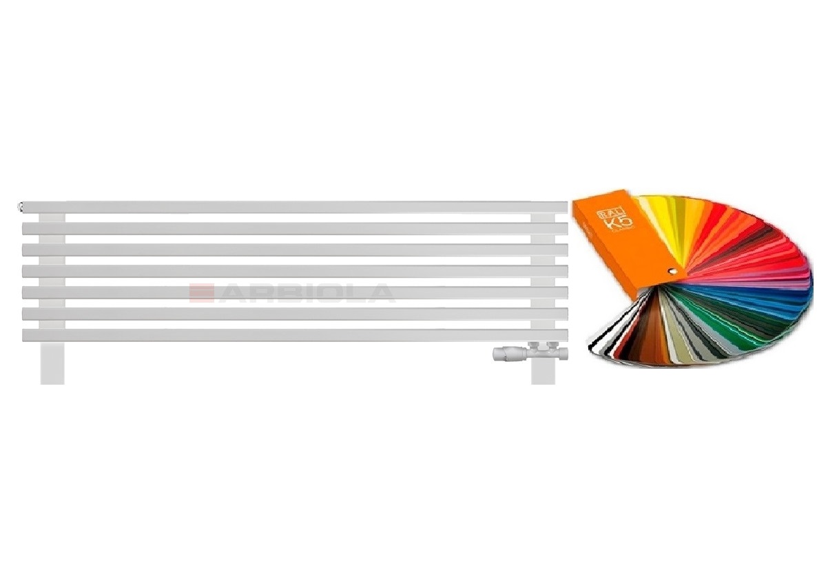 Arbiola Gorizont Compact VZ 1500-63-07 секции цветной горизонтальный радиатор c нижним подключением с ножками Arbiola Gorizont Compact VZ 1500-63-07 секции цветной горизонтальный радиатор c нижним подключением с ножками