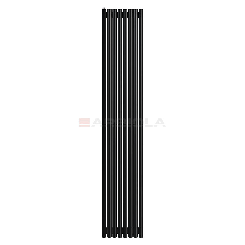 Arbiola Iris 42 H 2200-42-08 секции черный вертикальный радиатор c боковым подключением