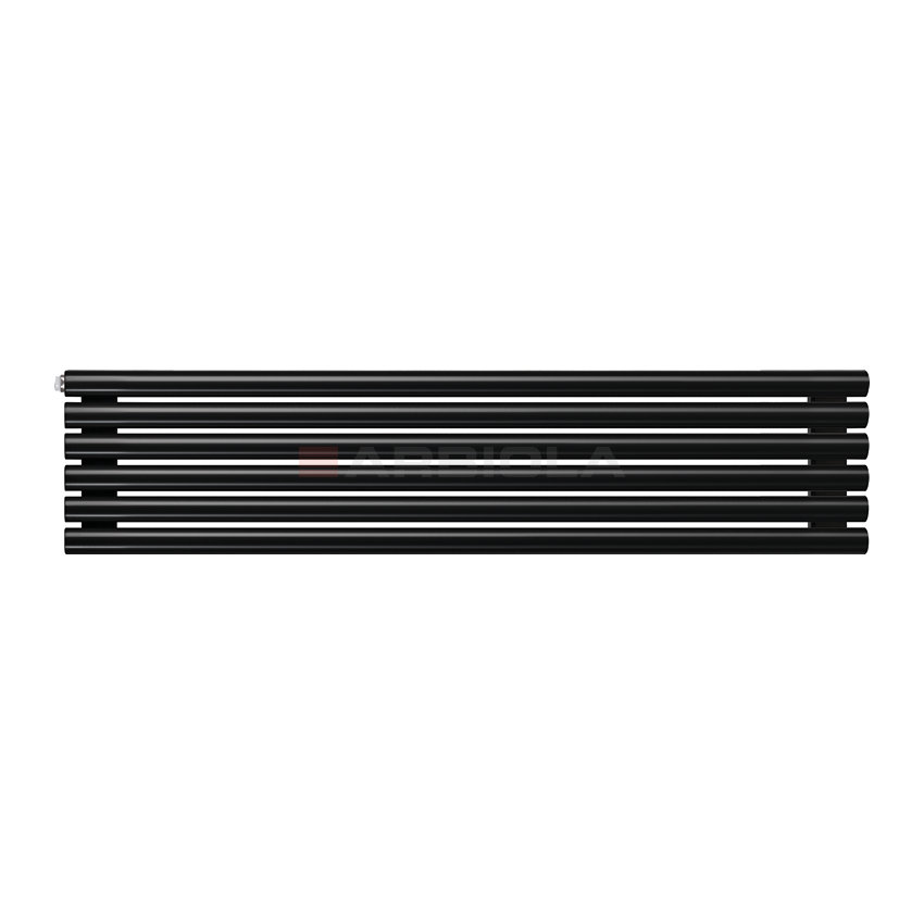 Arbiola Gorizont Iris H 1500-42-06 секции черный горизонтальный радиатор c боковым подключением Arbiola Gorizont Iris H 1500-42-06 секции черный горизонтальный радиатор c боковым подключением