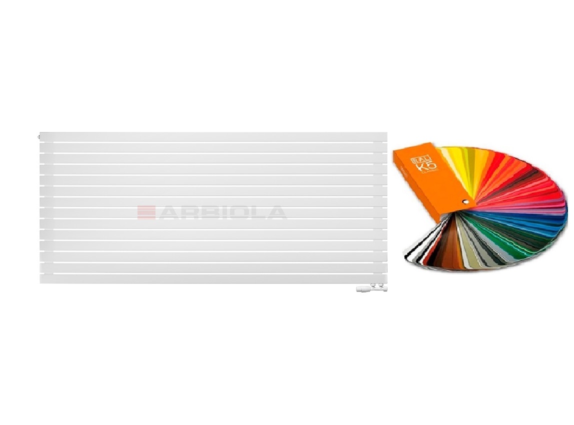 Arbiola Gorizont Liner V 2200-36-14 секции цветной горизонтальный радиатор c нижним подключением Arbiola Gorizont Liner V 2200-36-14 секции цветной горизонтальный радиатор c нижним подключением