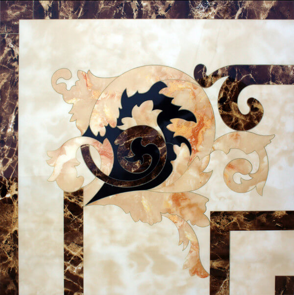 Infinity Ceramic Tiles Villa Ritz Angolo Decor 60x60 декоративный элемент Infinity Ceramic Tiles Villa Ritz Angolo Decor 60x60 декоративный элемент