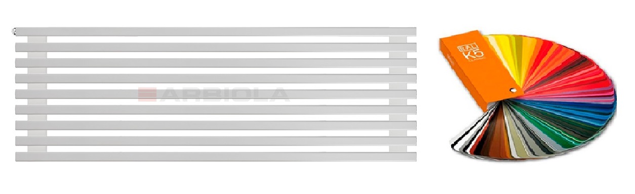 Arbiola Gorizont Compact H 1250-63-09 секции цветной горизонтальный радиатор c боковым подключением Arbiola Gorizont Compact H 1250-63-09 секции цветной горизонтальный радиатор c боковым подключением