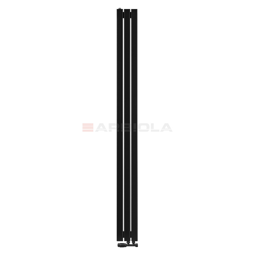 Arbiola Liner V 2000-36-03 секции черный вертикальный радиатор c нижним подключением