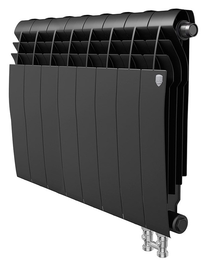 Royal Thermo Biliner 350 V Noir Sable / 6 секции с нижним правым подключением