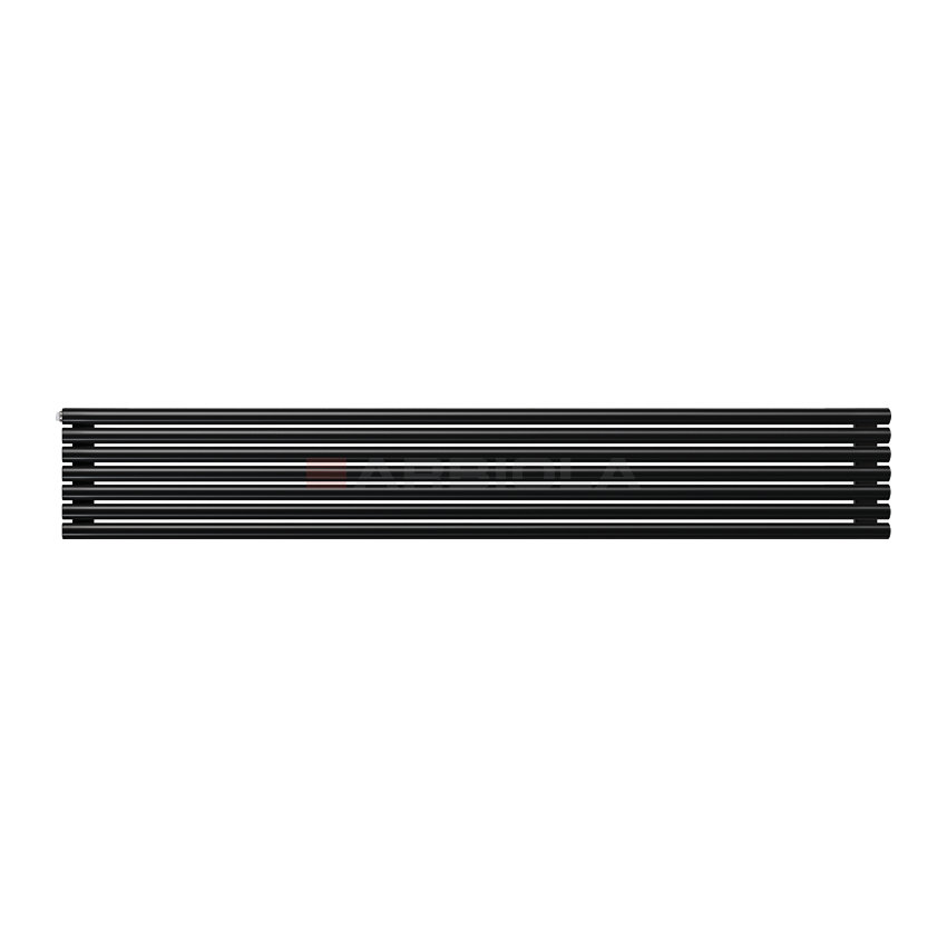 Arbiola Gorizont Iris H 2000-42-07 секции черный горизонтальный радиатор c боковым подключением Arbiola Gorizont Iris H 2000-42-07 секции черный горизонтальный радиатор c боковым подключением