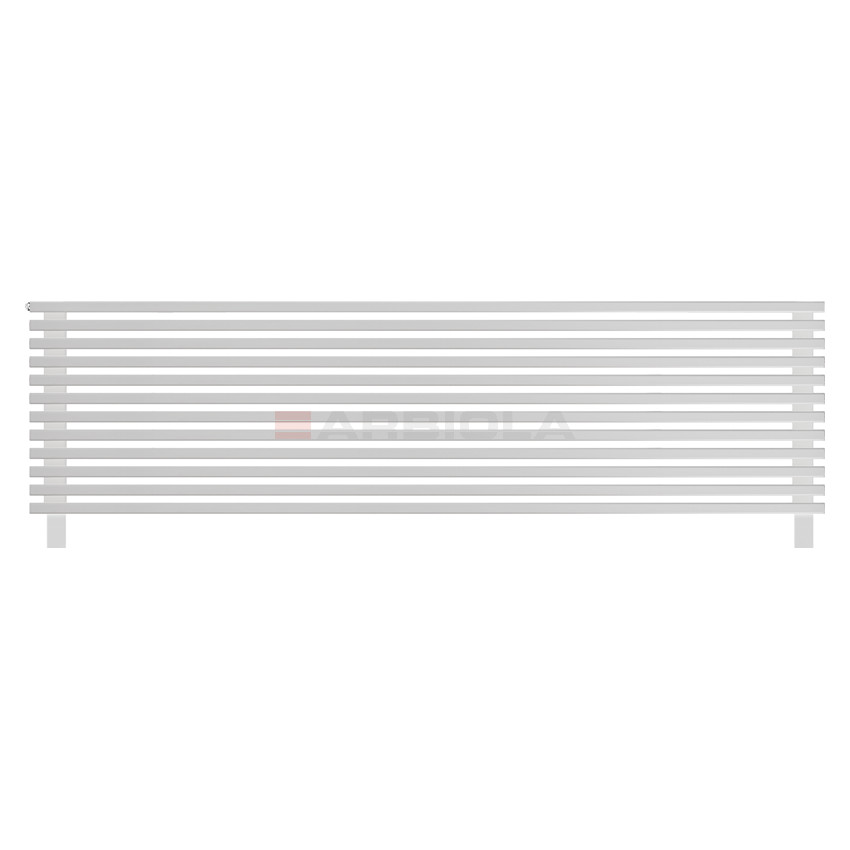 Arbiola Gorizont Compact HZ 2200-63-12 секции белый горизонтальный радиатор c боковым подключением с ножками Arbiola Gorizont Compact HZ 2200-63-12 секции белый горизонтальный радиатор c боковым подключением с ножками