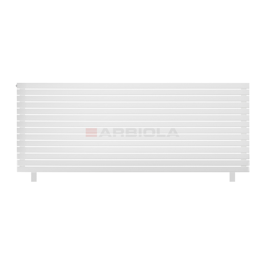 Arbiola Gorizont Liner HZ 2500-36-14 секции белый горизонтальный радиатор c боковым подключением с ножками Arbiola Gorizont Liner HZ 2500-36-14 секции белый горизонтальный радиатор c боковым подключением с ножками