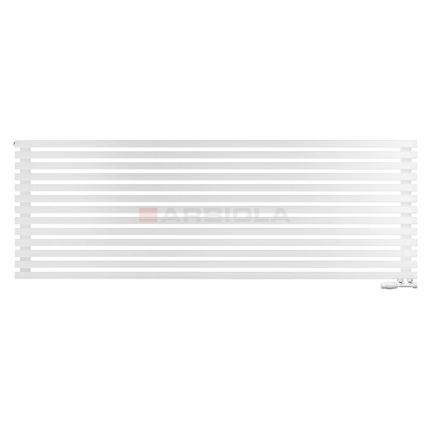 Arbiola Ritmo Gorizont V 2200-40-13 секций белый горизонтальный радиатор c нижним подключением
