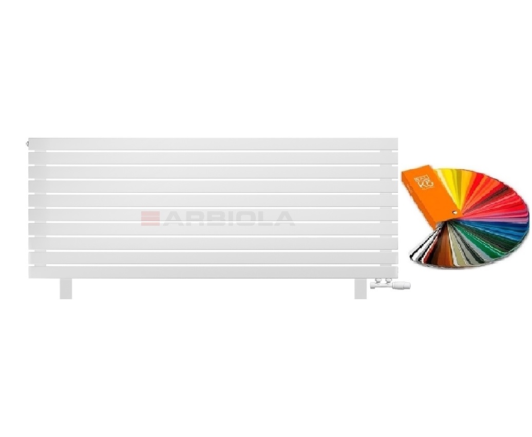 Arbiola Gorizont Liner VZ 1750-36-10 секции цветной горизонтальный радиатор c нижним подключением с ножками Arbiola Gorizont Liner VZ 1750-36-10 секции цветной горизонтальный радиатор c нижним подключением с ножками
