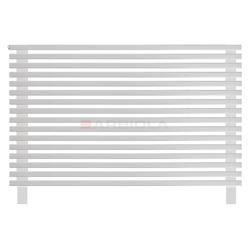 Arbiola Gorizont Compact HZ 1200-63-16 секции белый горизонтальный радиатор c боковым подключением с ножками