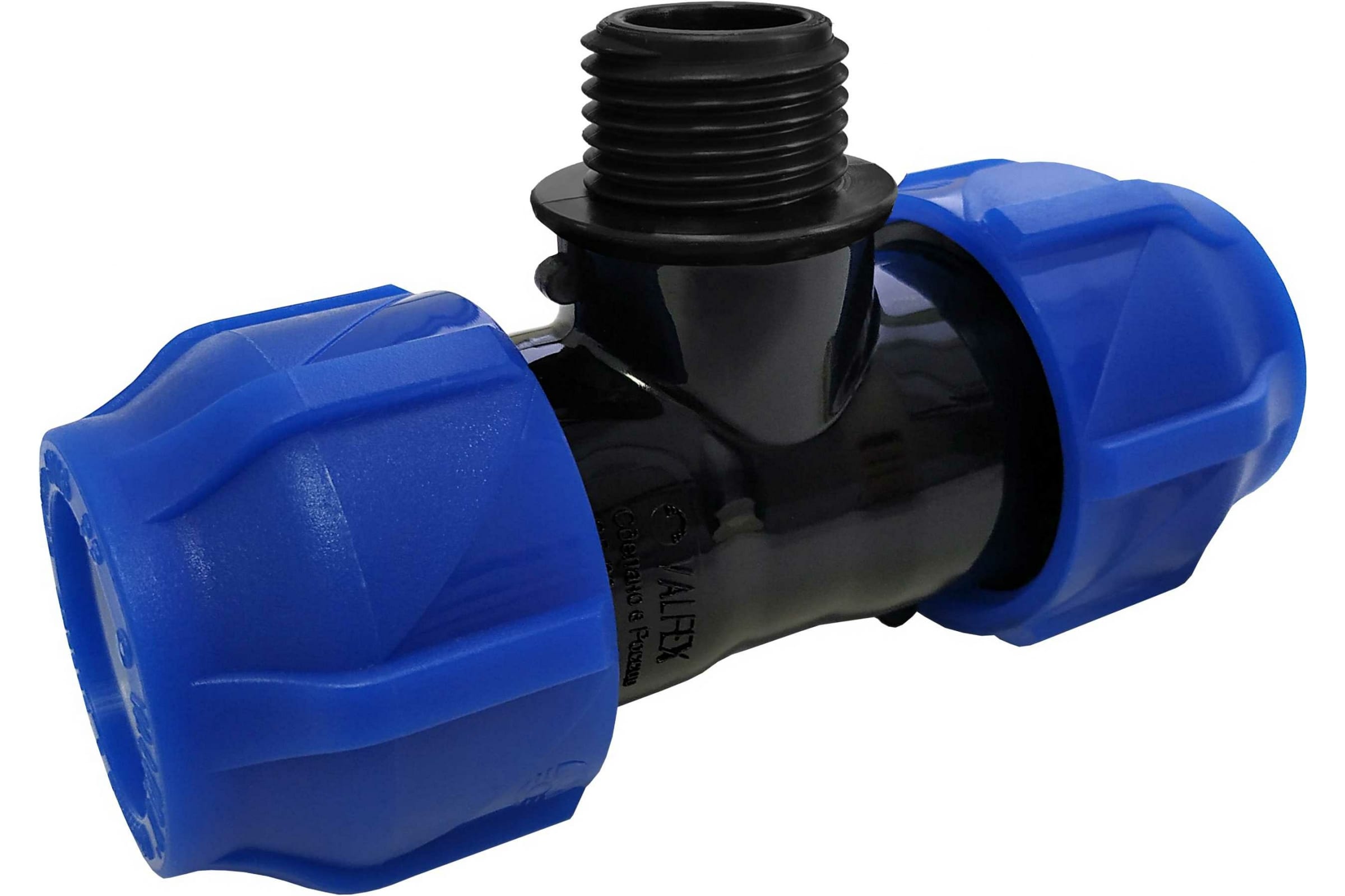 Valfex Тройник 32x3/4"x32 компрессионный переходной с наружной резьбой Valfex Тройник 32x3/4"x32 компрессионный переходной с наружной резьбой