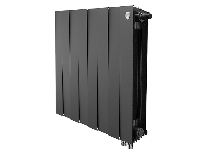 Royal Thermo Piano Forte Noir Sable VDR 500/8 секции БиМеталлический радиатор Royal Thermo Piano Forte Noir Sable VDR 500/8 секции БиМеталлический радиатор