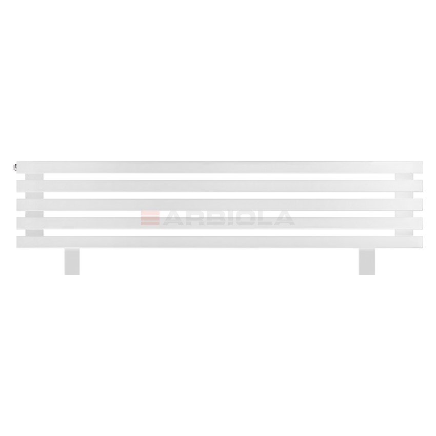 Arbiola Gorizont Ritmo HZ 1250-40-05 секций белый горизонтальный радиатор c боковым подключением (на ножках) Arbiola Gorizont Ritmo HZ 1250-40-05 секций белый горизонтальный радиатор c боковым подключением (на ножках)