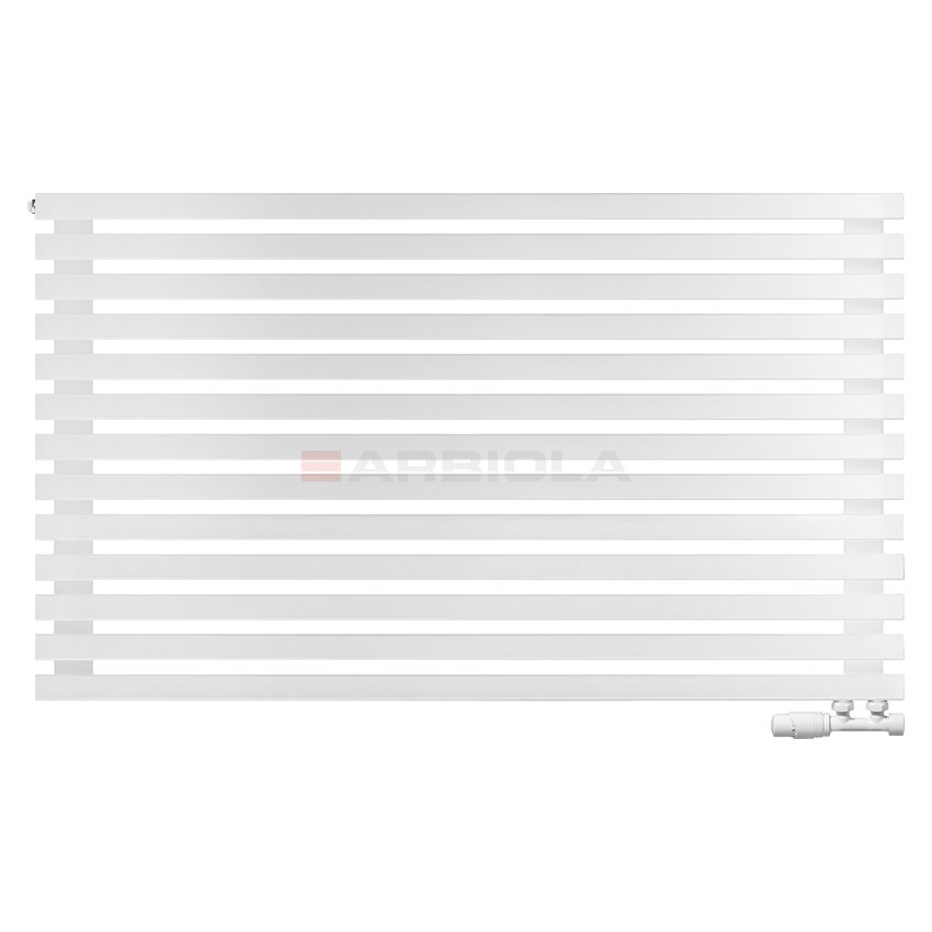 Arbiola Ritmo Gorizont V 1200-40-13 секций белый горизонтальный радиатор c нижним подключением