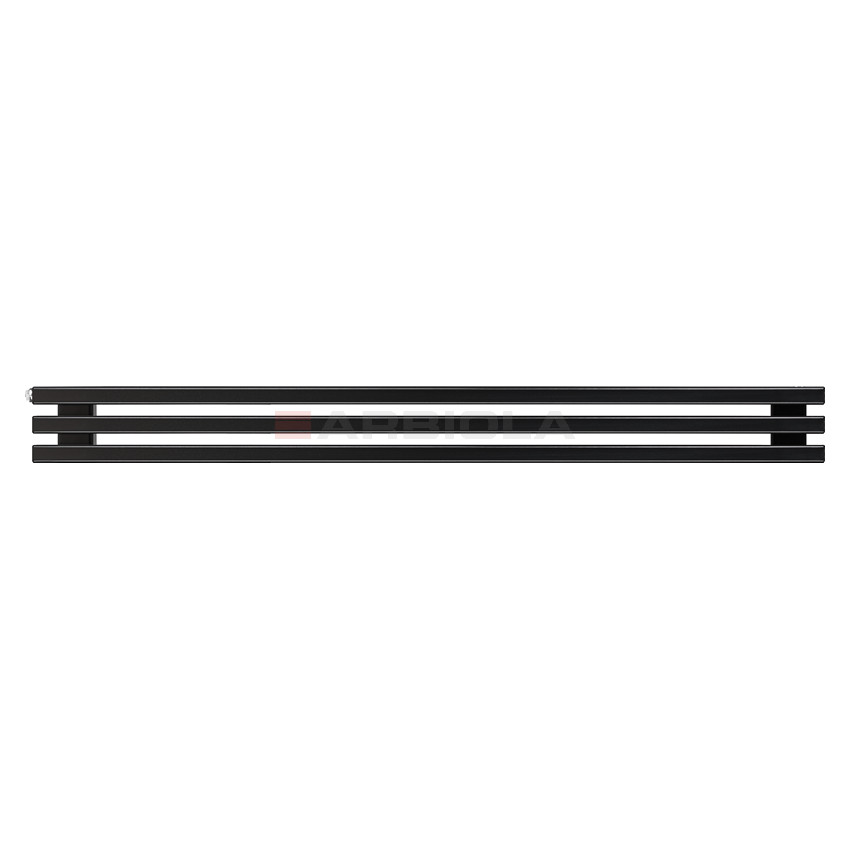 Arbiola Gorizont Compact H 1250-63-03 секции черный горизонтальный радиатор c боковым подключением