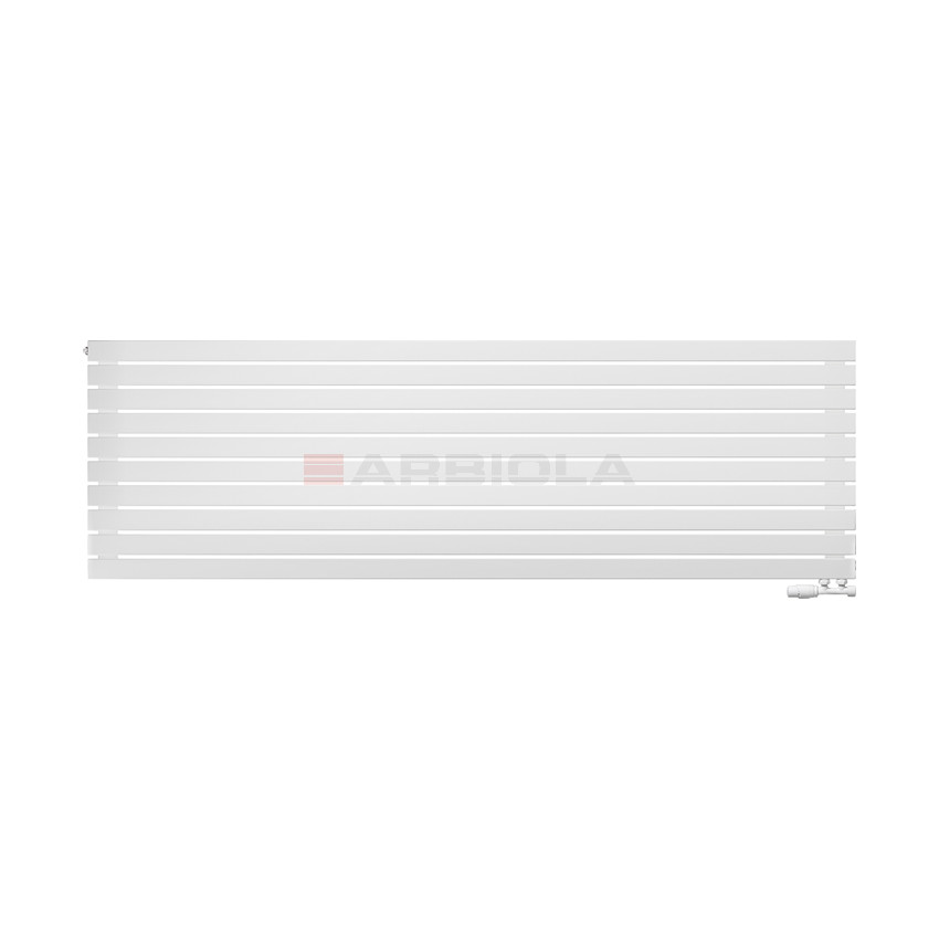 Arbiola Gorizont Liner V 2000-36-10 секции белый горизонтальный радиатор c нижним подключением Arbiola Gorizont Liner V 2000-36-10 секции белый горизонтальный радиатор c нижним подключением