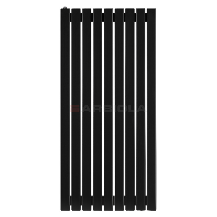 Arbiola Liner H 1200-36-09 секции черный вертикальный радиатор c боковым подключением Arbiola Liner H 1200-36-09 секции черный вертикальный радиатор c боковым подключением