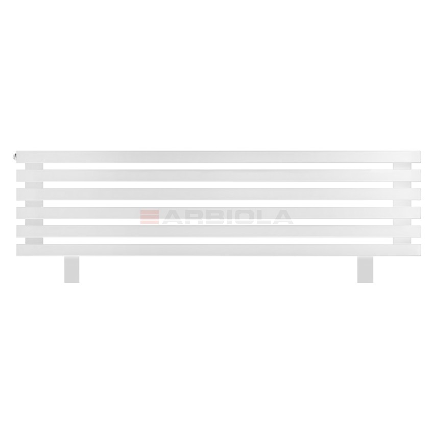 Arbiola Gorizont Ritmo HZ 1250-40-06 секций белый горизонтальный радиатор c боковым подключением (на ножках) Arbiola Gorizont Ritmo HZ 1250-40-06 секций белый горизонтальный радиатор c боковым подключением (на ножках)