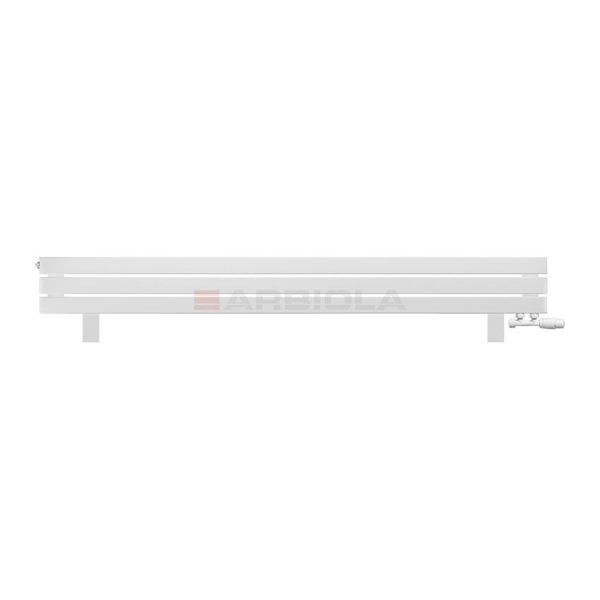 Arbiola Gorizont Liner VZ 1800-36-03 секции белый горизонтальный радиатор c нижним подключением с ножками Arbiola Gorizont Liner VZ 1800-36-03 секции белый горизонтальный радиатор c нижним подключением с ножками