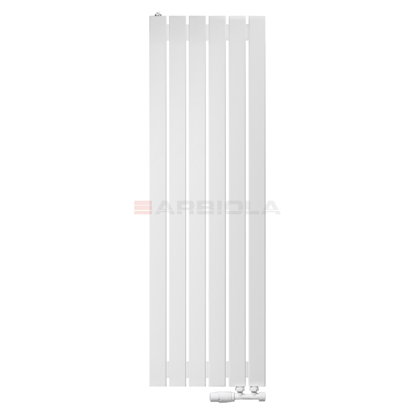 Arbiola Liner V 1200-36-06 секции белый вертикальный радиатор c нижним подключением Arbiola Liner V 1200-36-06 секции белый вертикальный радиатор c нижним подключением