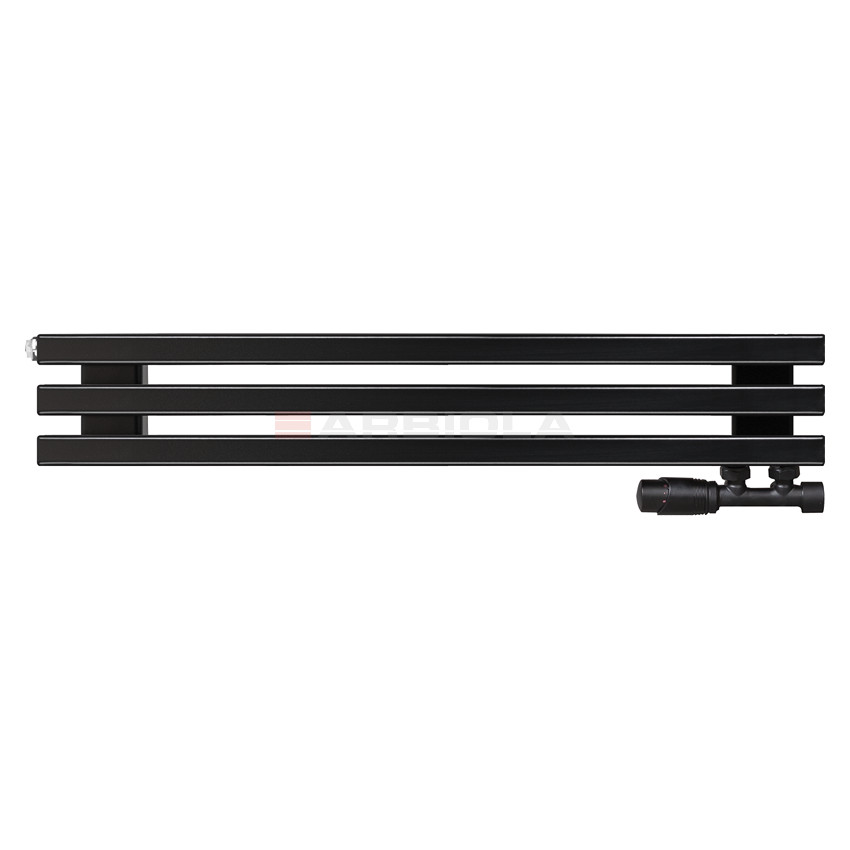 Arbiola Gorizont Compact V 1000-63-03 секции черный горизонтальный радиатор c нижним подключением