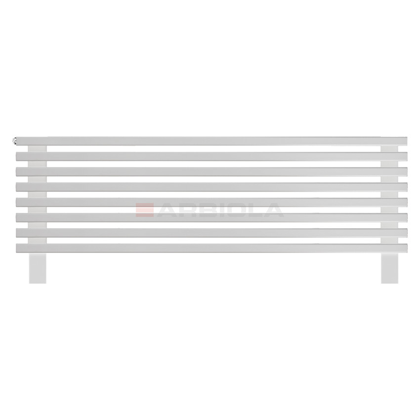 Arbiola Gorizont Compact HZ 1250-63-08 секции белый горизонтальный радиатор c боковым подключением с ножками Arbiola Gorizont Compact HZ 1250-63-08 секции белый горизонтальный радиатор c боковым подключением с ножками