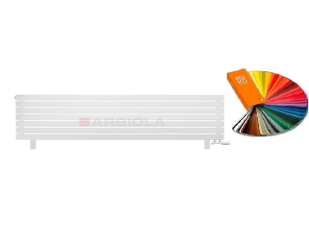 Arbiola Gorizont Liner VZ 2200-36-07 секции цветной горизонтальный радиатор c нижним подключением с ножками Arbiola Gorizont Liner VZ 2200-36-07 секции цветной горизонтальный радиатор c нижним подключением с ножками