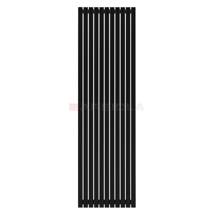 Arbiola Mono H 2500-60-11 секции черный вертикальный радиатор c боковым подключением