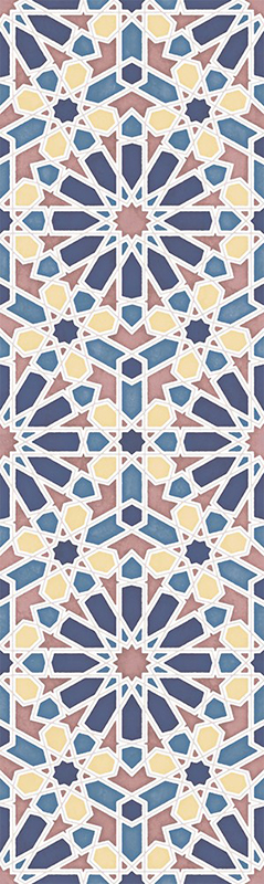 Aparici Alhambra Green Blue 29,75x99,55 см Настенная плитка
