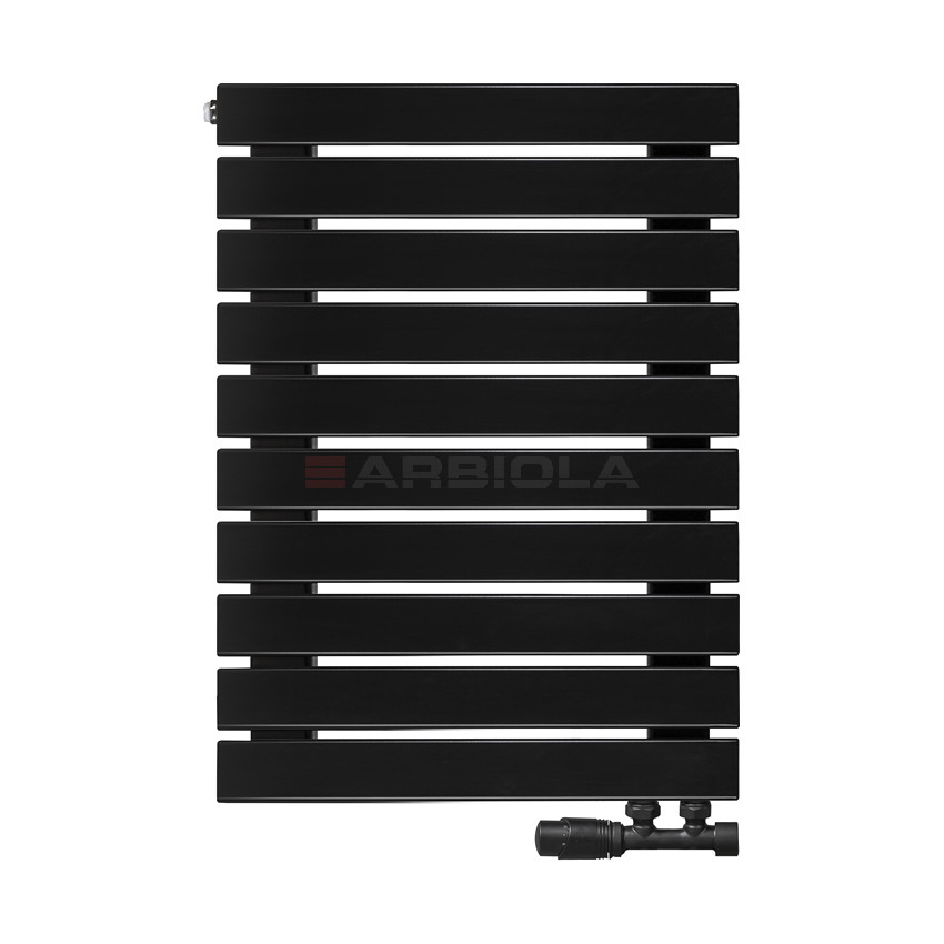 Arbiola Gorizont Liner V 500-36-10 секции черный горизонтальный радиатор c нижним подключением Arbiola Gorizont Liner V 500-36-10 секции черный горизонтальный радиатор c нижним подключением