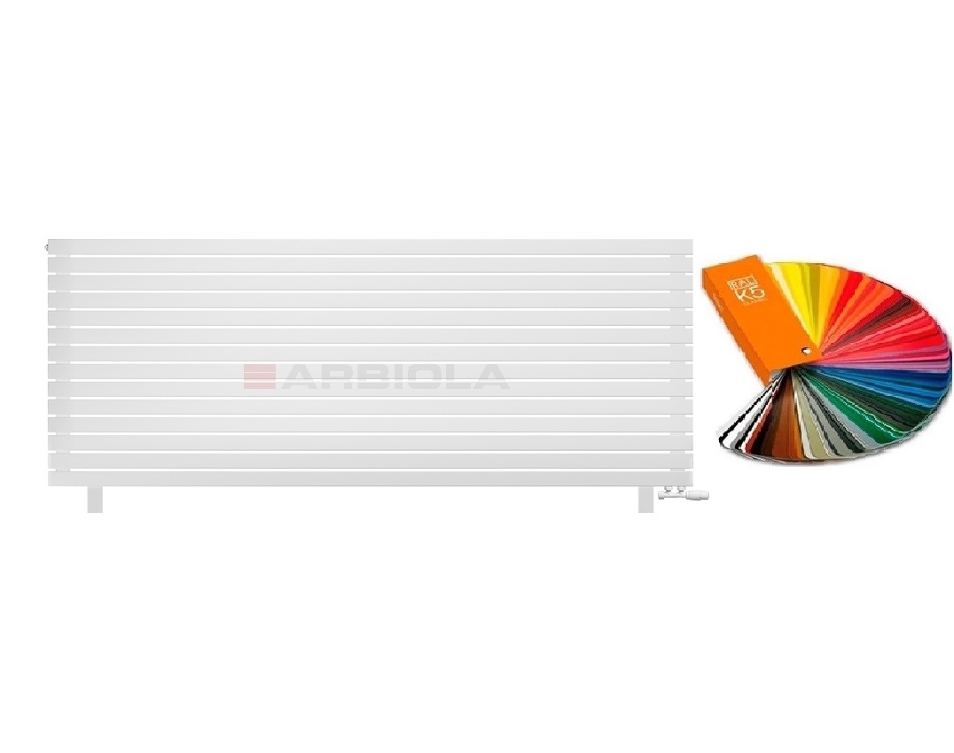 Arbiola Gorizont Liner VZ 2500-36-14 секции цветной горизонтальный радиатор c нижним подключением с ножками Arbiola Gorizont Liner VZ 2500-36-14 секции цветной горизонтальный радиатор c нижним подключением с ножками