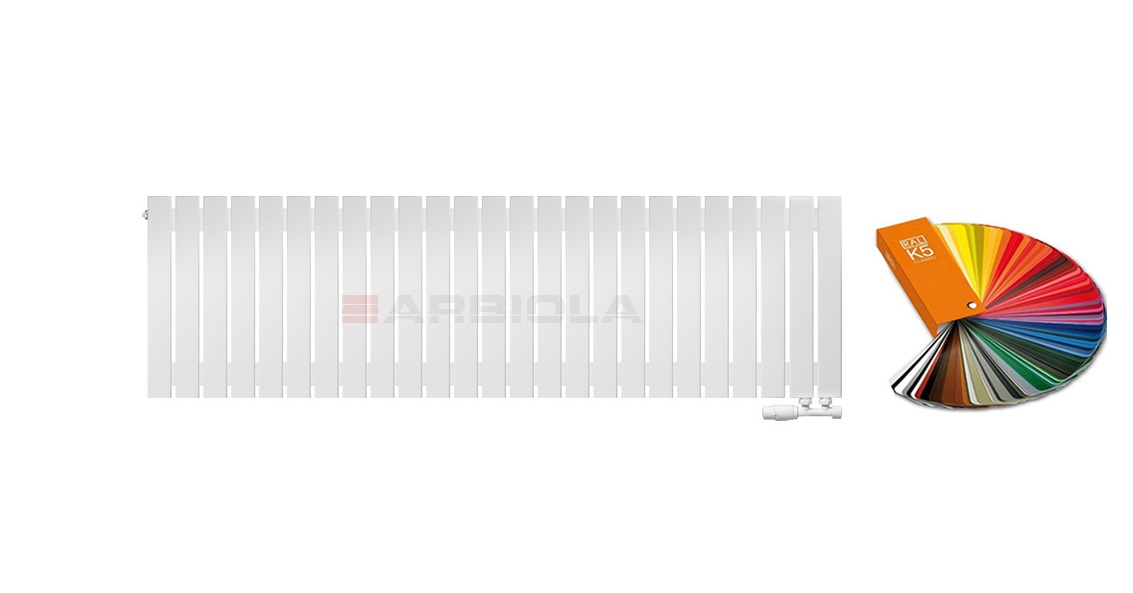 Arbiola Liner V 500-36-25 секции цветной вертикальный радиатор c нижним подключением Arbiola Liner V 500-36-25 секции цветной вертикальный радиатор c нижним подключением