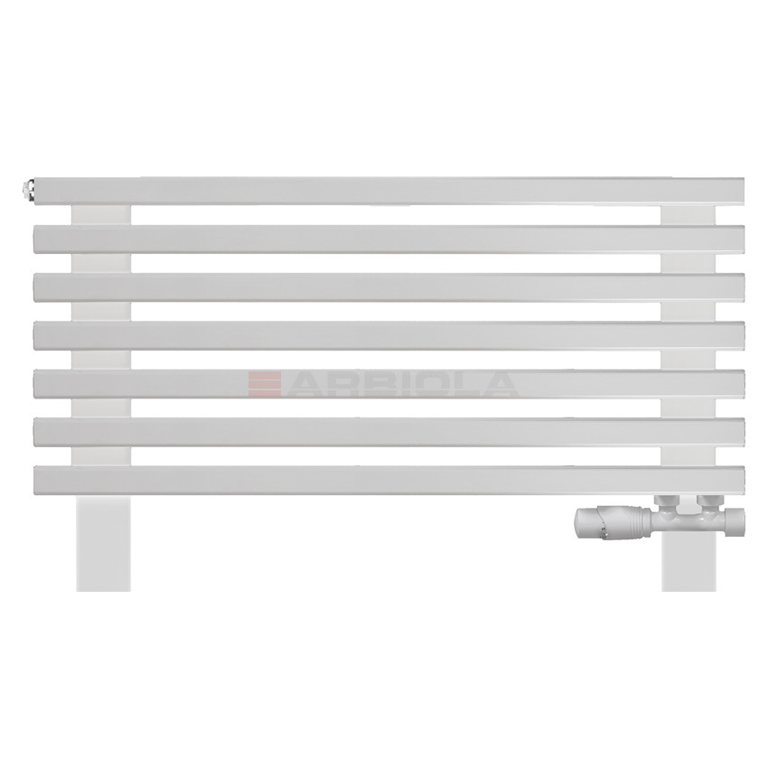 Arbiola Gorizont Compact VZ 1000-63-07 секции белый горизонтальный радиатор c нижним подключением с ножками Arbiola Gorizont Compact VZ 1000-63-07 секции белый горизонтальный радиатор c нижним подключением с ножками