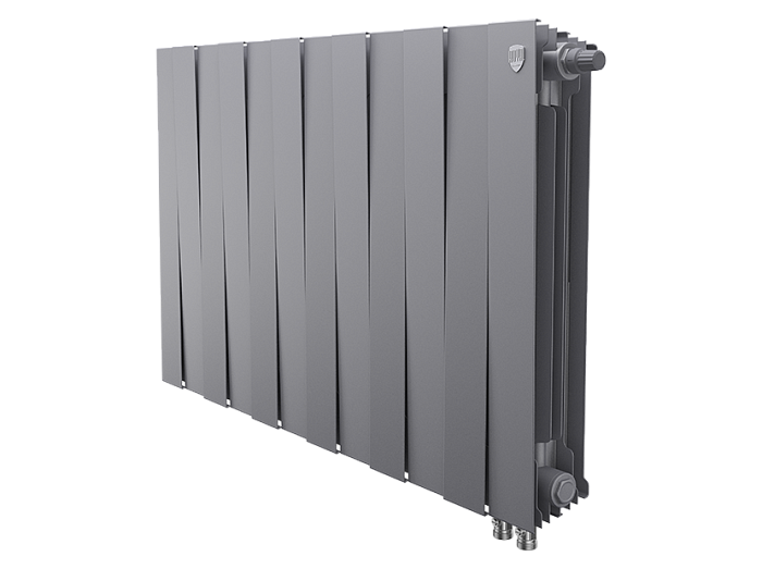 Royal Thermo Piano Forte Silver Satin VDR 500/12 секции БиМеталлический радиатор Royal Thermo Piano Forte Silver Satin VDR 500/12 секции БиМеталлический радиатор