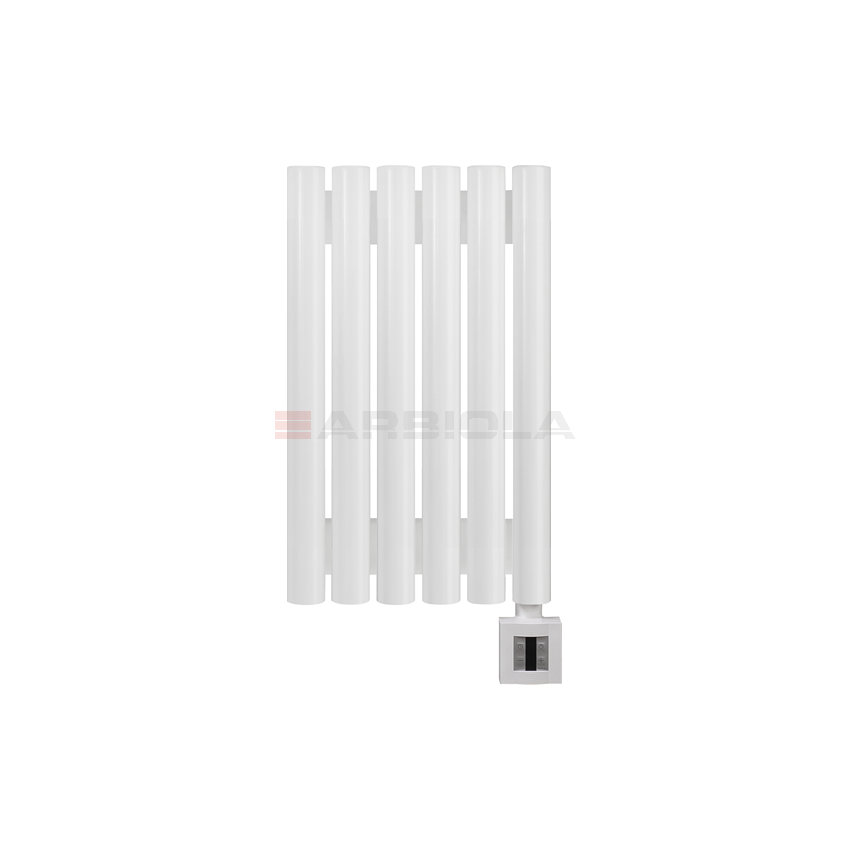 Arbiola Iris 42 EV 600-42-06 секции белый электрический полотенцесушитель Arbiola Iris 42 EV 600-42-06 секции белый электрический полотенцесушитель