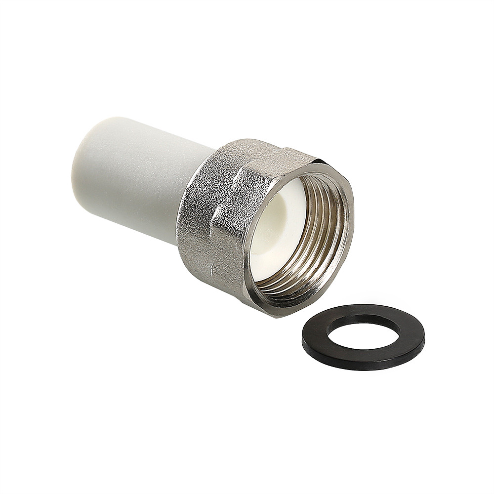 Valtec Штуцер PPR 20x3/4"с накидной гайкой внутренняя резьба Valtec Штуцер PPR 20x3/4"с накидной гайкой внутренняя резьба