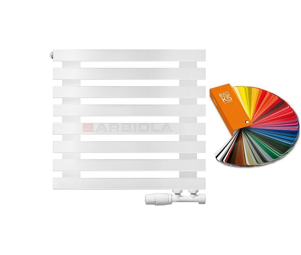 Arbiola Gorizont Ritmo V 500-40-08 секции цветной горизонтальный радиатор c нижним подключением Arbiola Gorizont Ritmo V 500-40-08 секции цветной горизонтальный радиатор c нижним подключением
