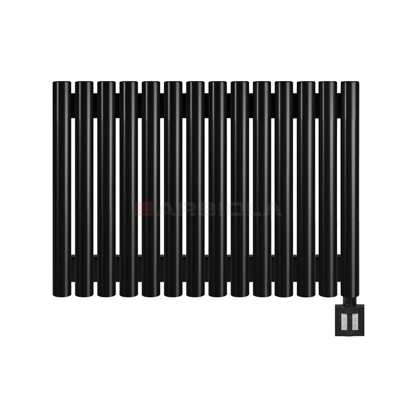 Arbiola Iris 42 EV 600-42-14 секции черный электрический полотенцесушитель Arbiola Iris 42 EV 600-42-14 секции черный электрический полотенцесушитель