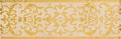 Gardenia Orchidea Canova Beige List. Rivest. 8x25 см Бордюр