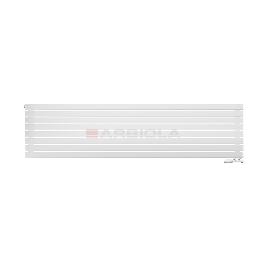 Arbiola Gorizont Liner V 2000-36-08 секции белый горизонтальный радиатор c нижним подключением Arbiola Gorizont Liner V 2000-36-08 секции белый горизонтальный радиатор c нижним подключением