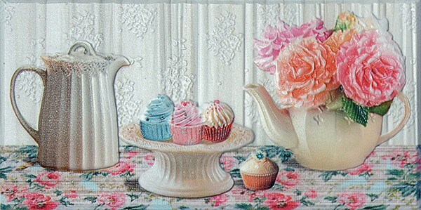 Fabresa Colazione Cenefa 2 10x20 декоративный элемент Fabresa Colazione Cenefa 2 10x20 декоративный элемент
